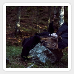witch in the forest Magnet